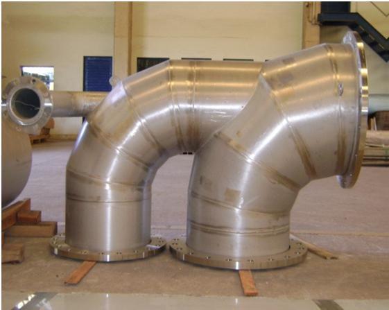Fabricação de peças em aço inox